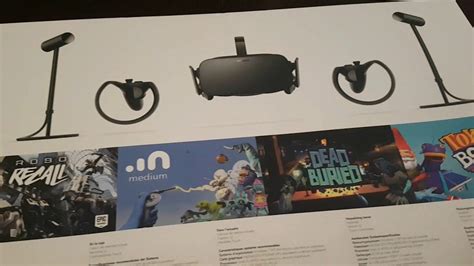 Unboxing Oculus Rift Cv1 Controles Touch Youtube