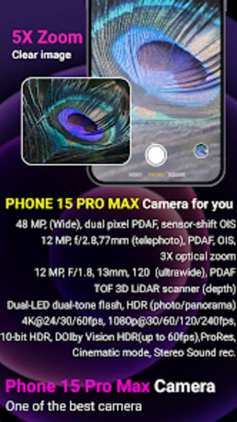 Android için Camera Iphone 15 Pro Max OS17 İndir