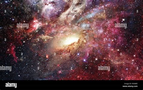 Nebulae and galaxies. Elements of this Image Furnished by NASA Stock Photo - Alamy