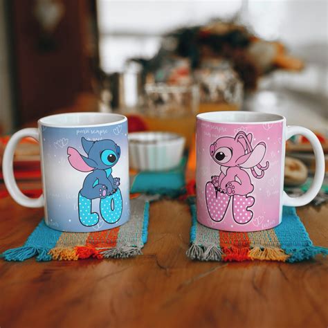 Caneca Lilo Stitch Elo Produtos Especiais