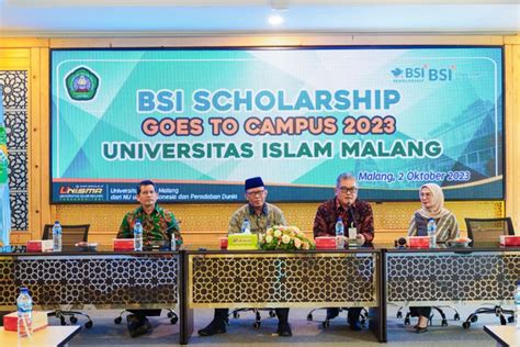 BSI Scholarship Goes To Campus Hadir Di Unisma Malang TIMES Indonesia