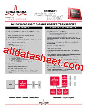 Bcm A Kfbg Datasheet Pdf Broadcom Corporation