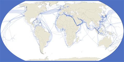 El Mapa De Los Cables Submarinos De Internet Las V As Ocultas Que