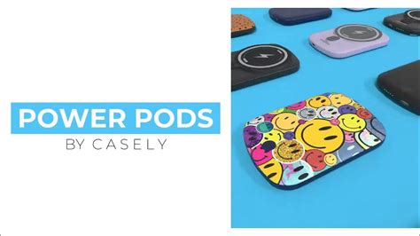 Power Pods Magnetic Wireless Charging Banks By Casely Youtube