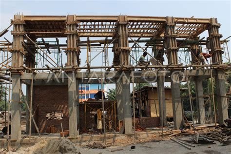 Pembangunan Rumah Pompa Kebon Raya Antara Foto