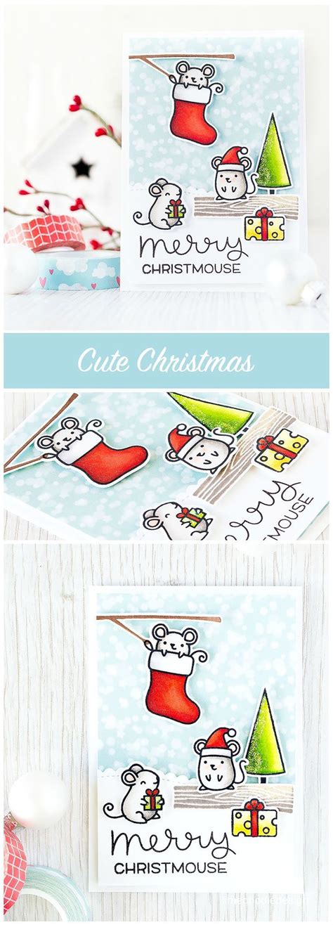 cute Christmas | Christmas cards handmade, Stamped christmas cards ...