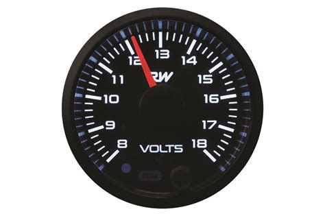 Raceworks Mm Electronic Volt Gauge Kit T I Performance