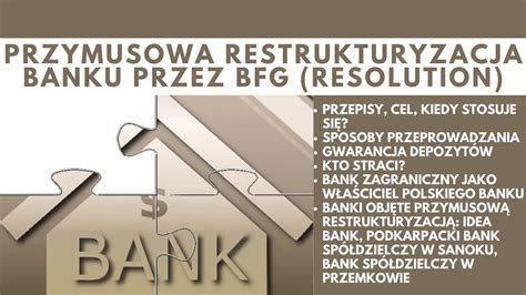 Przymusowa Restrukturyzacja Banku Przez Bfg Resolution Bankowe Abc