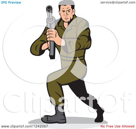 Cartoon Soldiers Clip Art Library