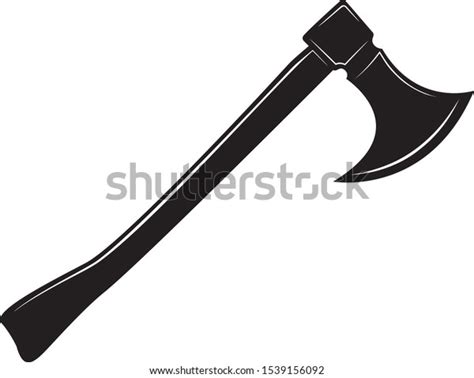 Viking Battle Axe Weapon Axe Viking Stock Vector (Royalty Free) 1539156092