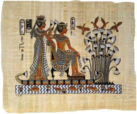 Amazon Egyptian Hand Made Papyrus Painting Royalty Cruising The