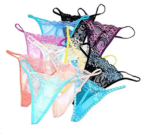 Bestyou Pack Of Lace G String Sexy Lingerie T Back Thongs Panties