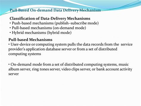 Data Dissemination And Broadcasting Systems Ppt Download