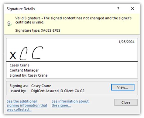 How to Sign a Word Document Using a Digital Signature Certificate ...