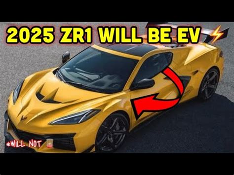 Ev Zr C Zr Corvette Will Be All Electric Per Sources