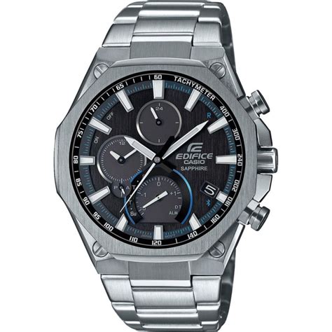 Casio Edifice Men S Tough Solar Watch With Bluetooth Smartphone Link