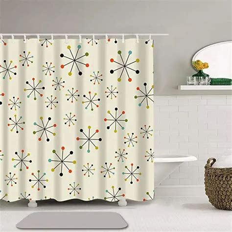 Mcm Shower Curtains In 2021 Bathroom Decor Shower