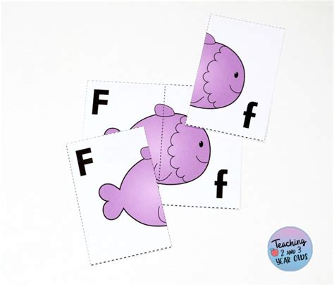 Free Fish Alphabet Printable Activity