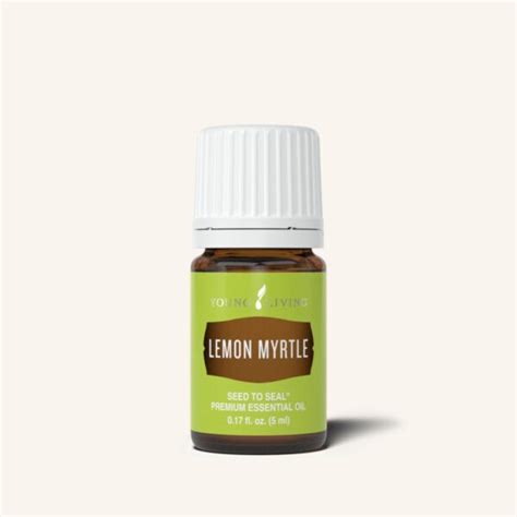 Эфирное масло Лимонный Мирт, Lemon Myrtle Essential Oil, 5 мл. - Young ...