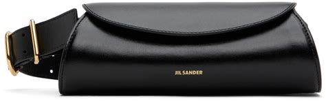 Jil Sander Black Mini Cannolo Bag Ssense Uk