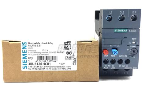 Siemens Thermal Overload Relay Ru Cb A Ebay