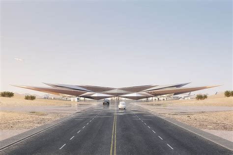 Foster Partners Unveils Design For Mirage Inspired Airport In Saudi