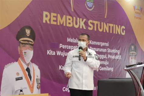 Keren Kasus Stunting Di Kabupaten Tangerang Turun Dari Menjadi