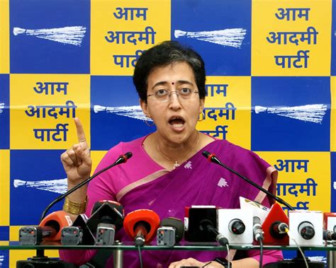 Delhi Water Crisis Atishi Writes To Pm Modi Says Will Go On