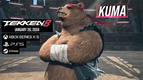 Tekken Kuma Reveal Gameplay Trailer K Ps Xbox Steam Kuma