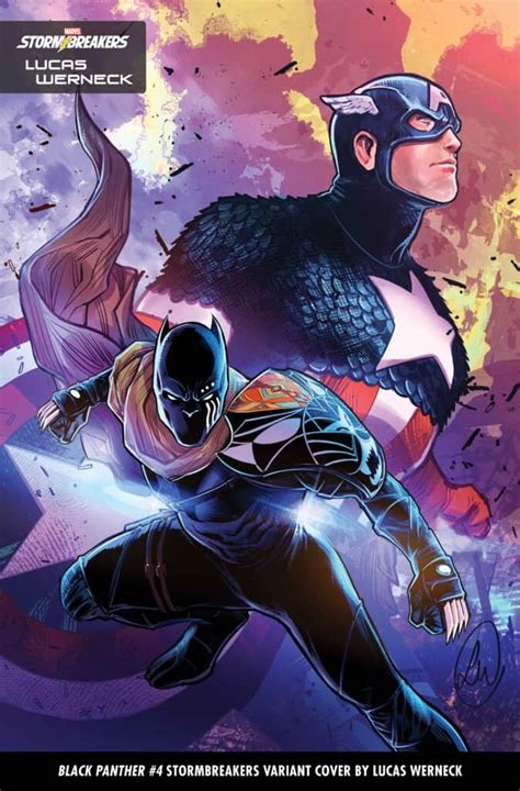 Marvel S Stormbreakers Soar Alongside Captain America In New Covers