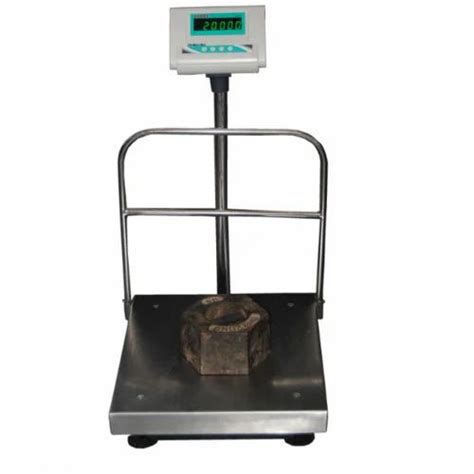 Every Mild Steel Digital Platform Weighing Scale At Rs In Solapur