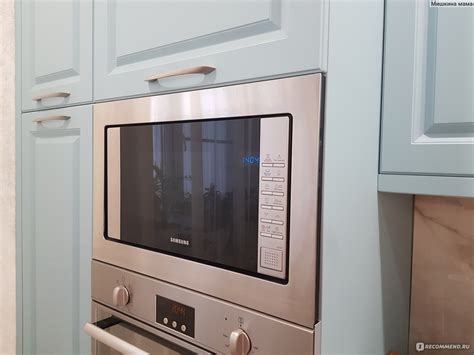 Микроволновая печь Samsung FG77SUT встраиваемая - «Стильная, удобная ...