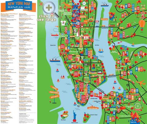 Printable Nyc Tourist Map