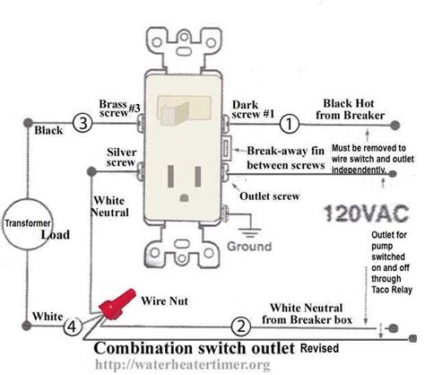 How To Install Light Switch Outlet Combo Wiring Work