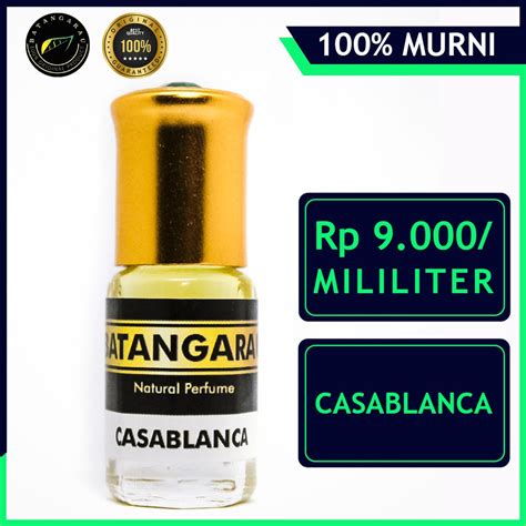 Jual Minyak Wangi Casablanca 100 Murni And Non Alkohol Shopee Indonesia