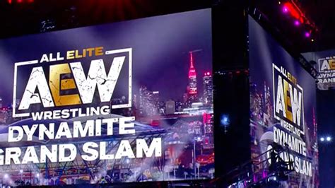 Aew Grand Slam Date And Location Announced Wrestletalk