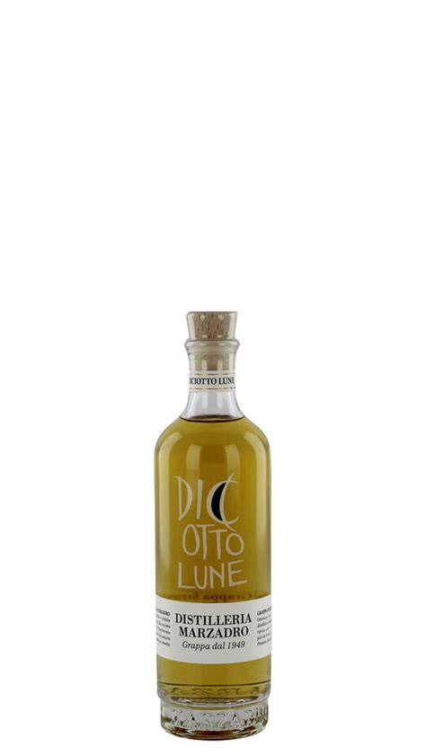 Marzadro Le Diciotto Lune Grappa Stravecchia L Miniaturflasche