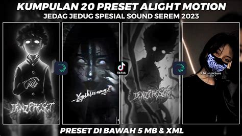 Kumpulan Preset Alight Motion Spesial Sound Kece Kane Terbaru