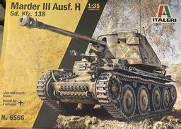 Ita Italeri Marder Iii Ausf H Sd Kfz Modelbouw