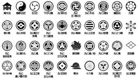 kamon 家紋 are Japanese emblems used to decorate and identify an