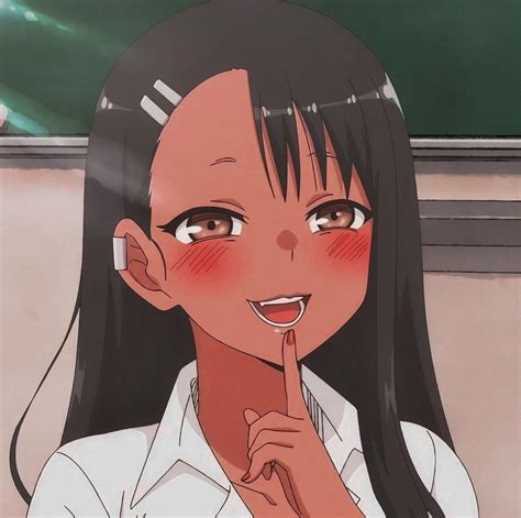 Nagatoro Icon Em 2021 Personagens De Anime Anime Desenho De Rosto