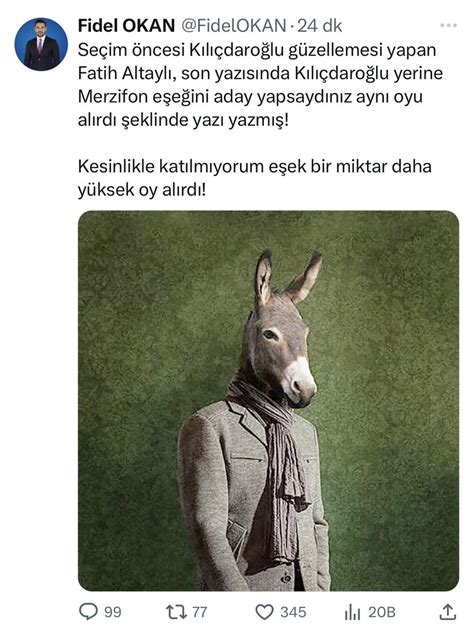 Köyün Delisi on Twitter RT FidelOKAN Seçim öncesi sürekli 1 nolu