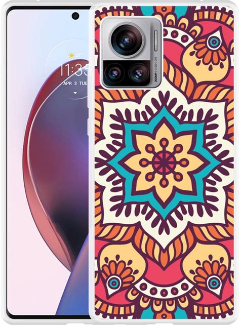 Hoesje Geschikt Voor Motorola Edge Ultra Mandala Hippie Bol