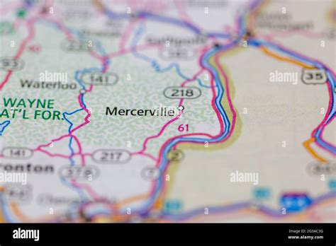 Mercerville ohio map hi-res stock photography and images - Alamy