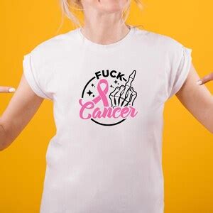 Fuck Cancer Svg Fuck Cancer Skeleton Hand Middle Finger Svg Png Svg