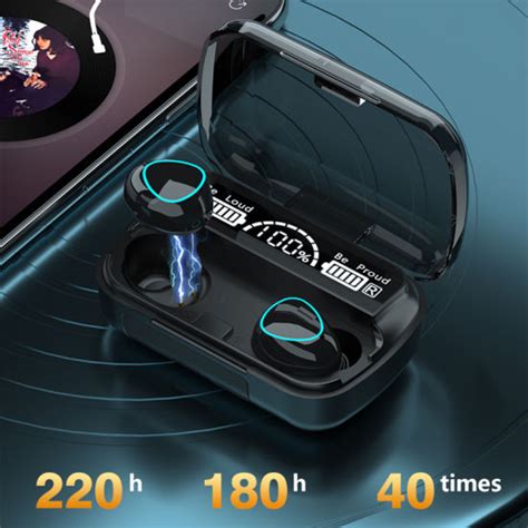 M10 Tws Earphones Wireless Earphone Bluetooth Anc Waterproof Sadabahaar