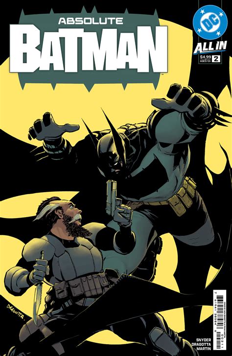 DC Announces "Absolute Batman #1"Gets a Second Printing with New Cover