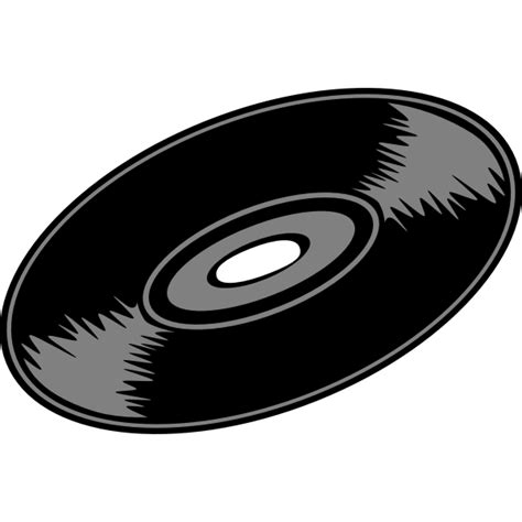 Vector Graphics Of Vinyl Record Free Svg