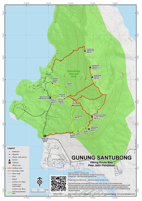 Gunung Santubong Gunung Bagging