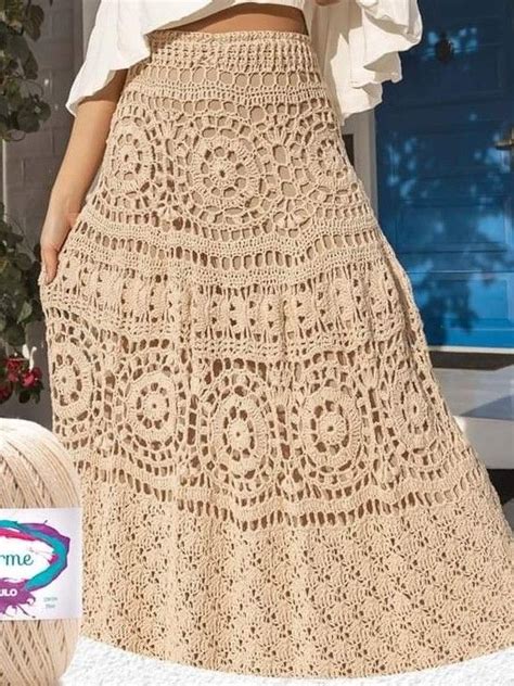 Pin By Silvana Estrela On Flor De Crochet Crochet Skirt Crochet